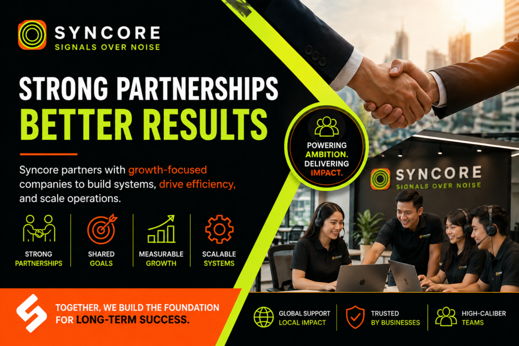 Syncore partnerships helping businesses scale operations
